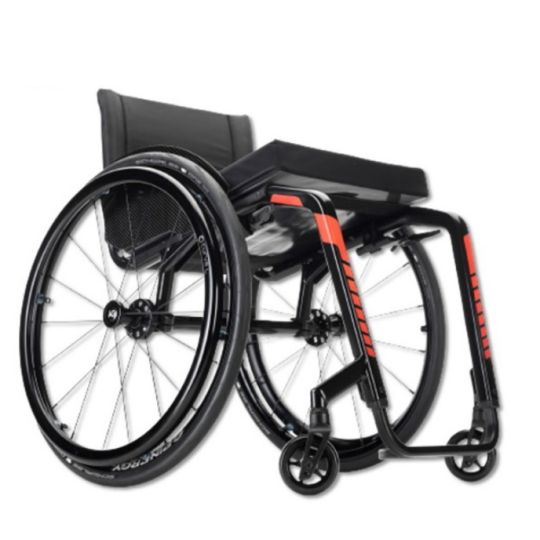 Fauteuil roulant actif Kuschall The KSL dossier réglable et rabattable