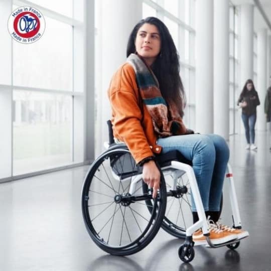 Fauteuil roulant actif Kuschall The KSL dossier réglable et rabattable