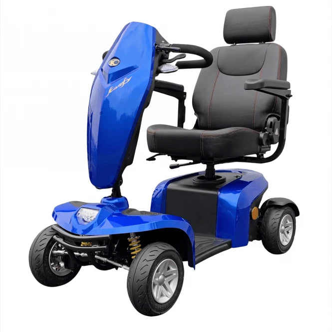 Kymco Komfy 4 Scooter de mobilité 6 kmh avec suspension, capacité de charge de 158 kg