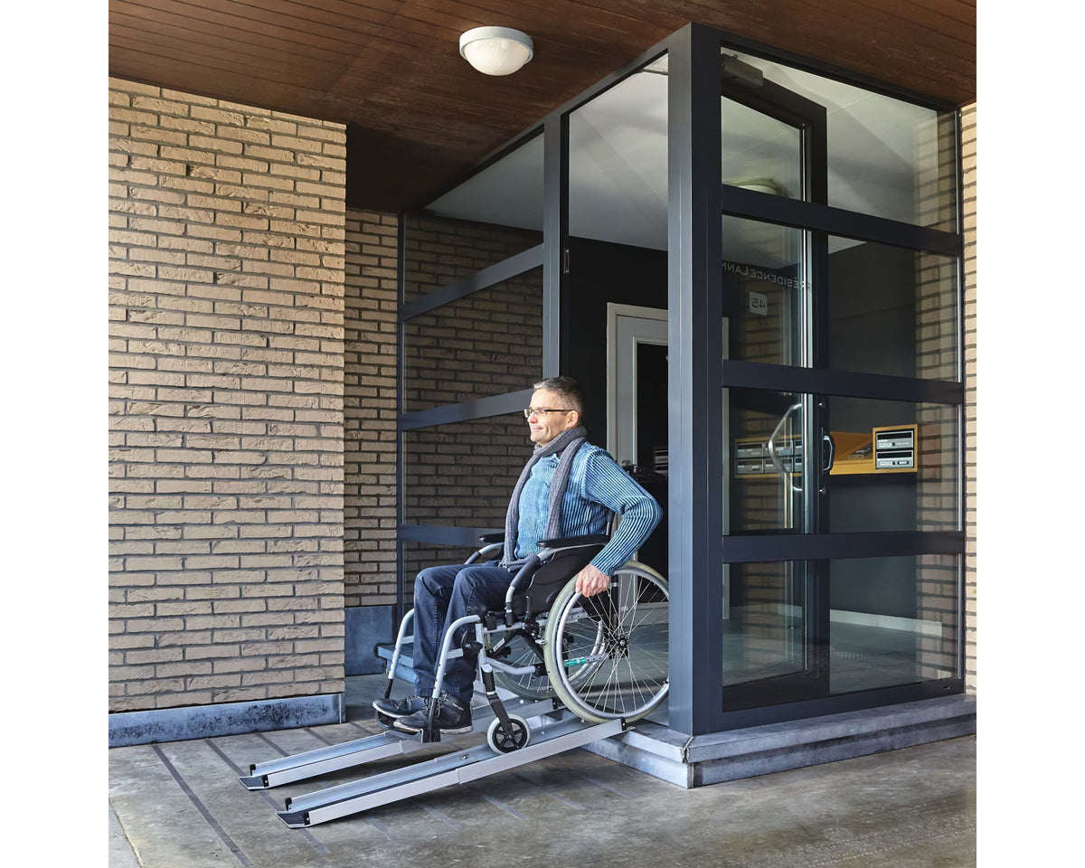 Rampe aluminium télescopique universelle