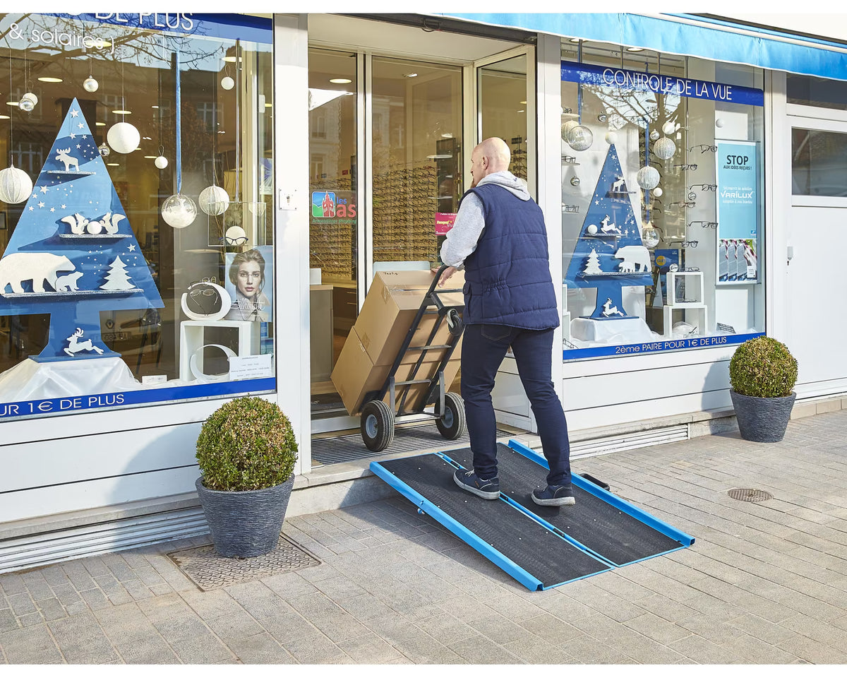 Rampe d'accès pliable Livrée AVEC carillon