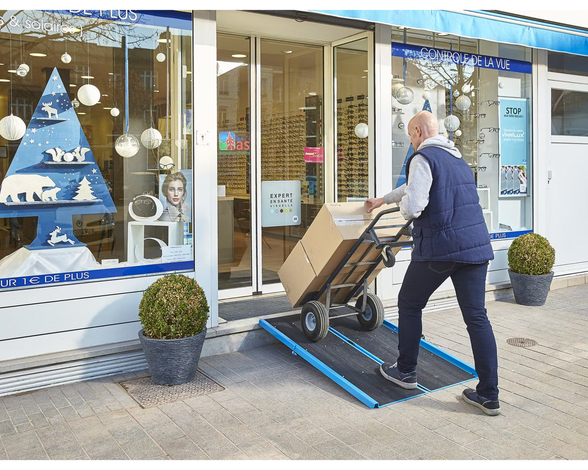 Rampe d'accès pliable en aluminium AVEC carillon