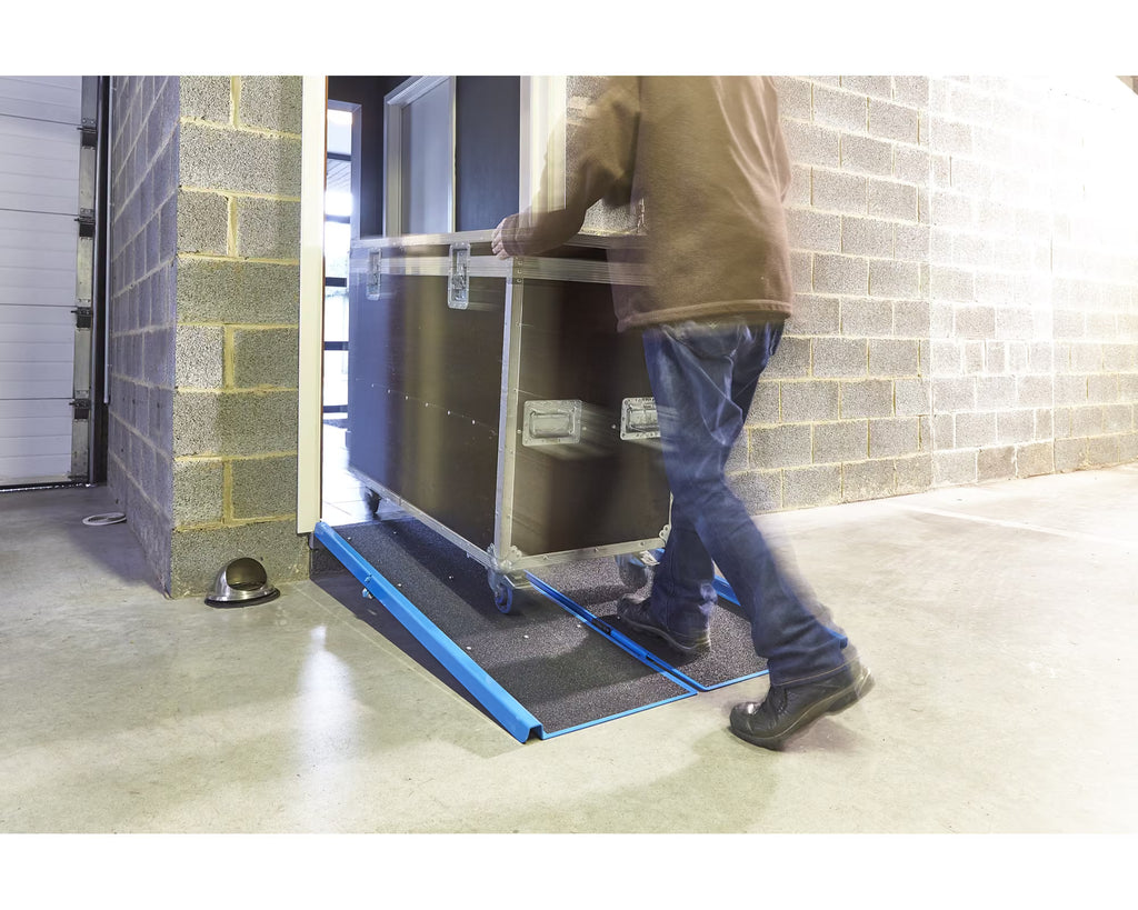 Rampe d'accès pliable en aluminium AVEC carillon