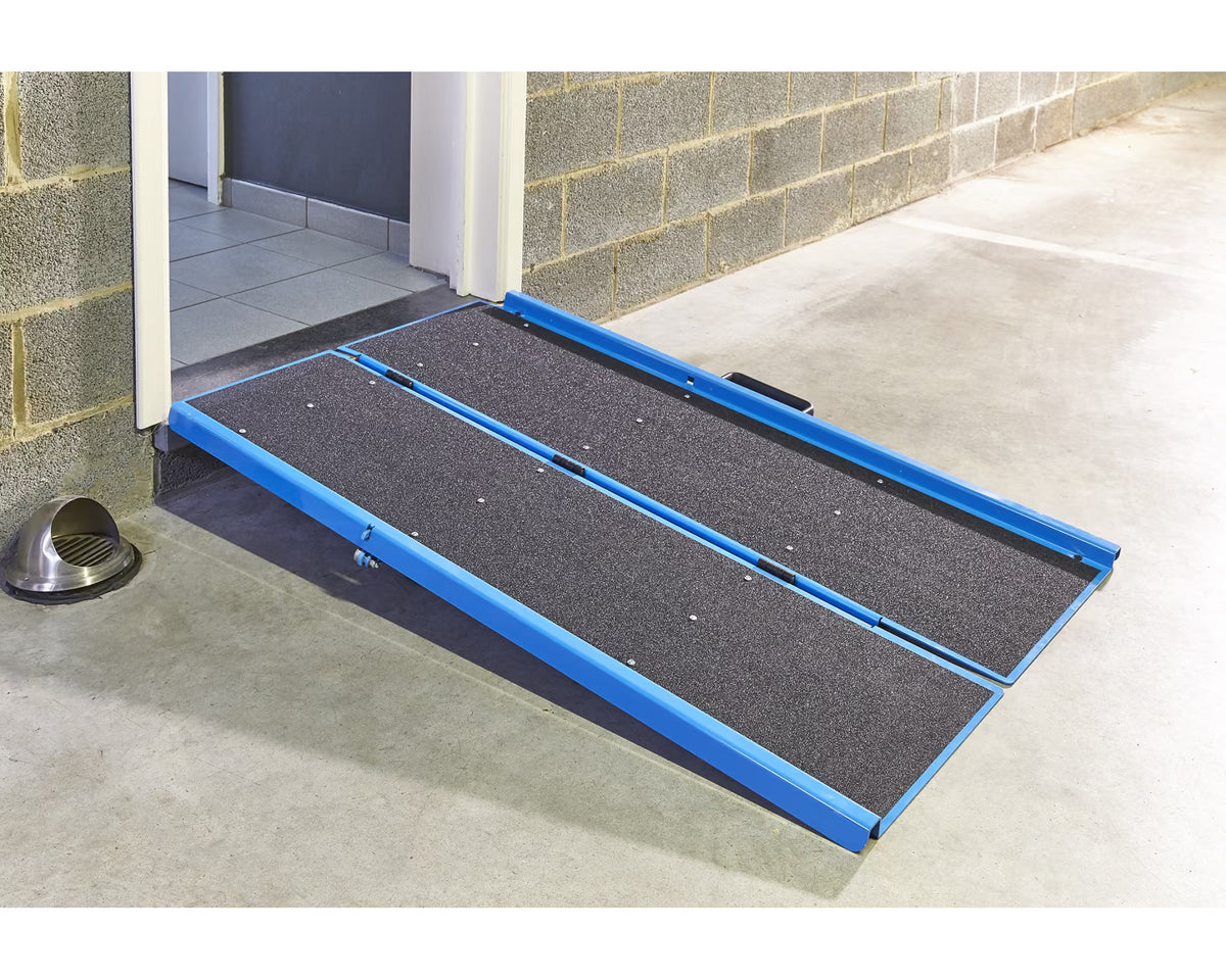 Rampe d'accès pliable en aluminium AVEC carillon