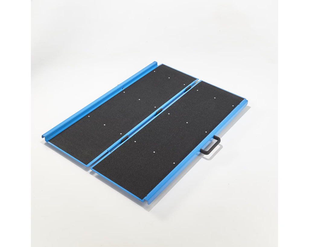 Rampe d'accès pliable en aluminium AVEC carillon