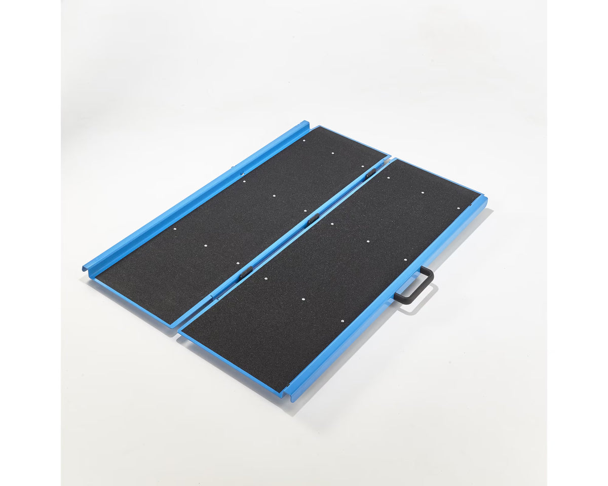 Rampe d'accès pliable en aluminium AVEC carillon