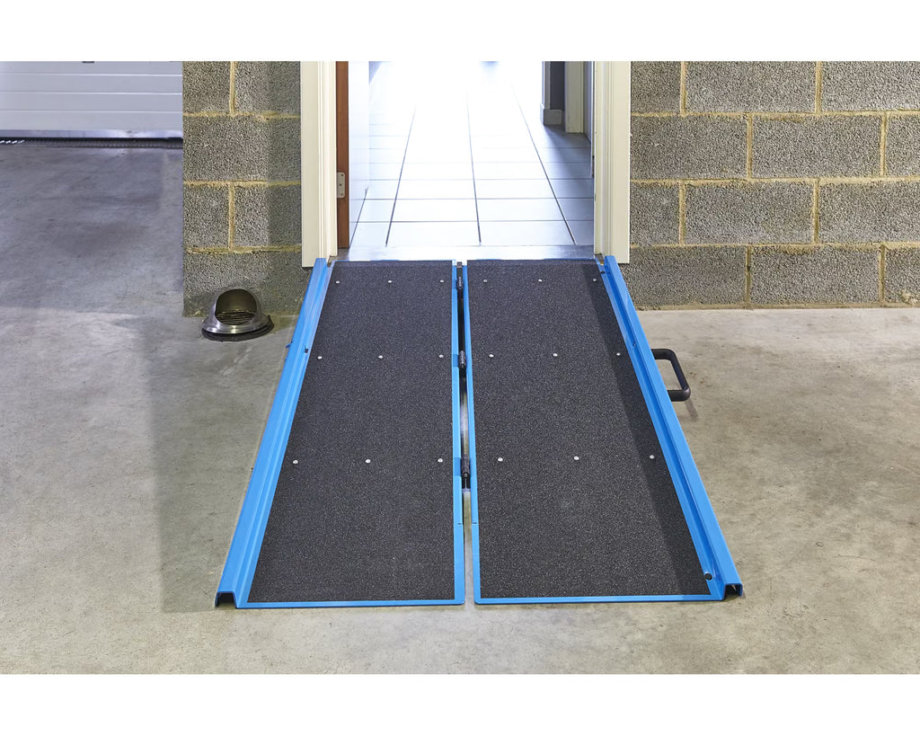 Rampe d'accès pliable en aluminium AVEC carillon