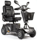 Scooter de mobilité grand format Sunrise Medical S425 12 kmh, haut de gamme, vert et argent