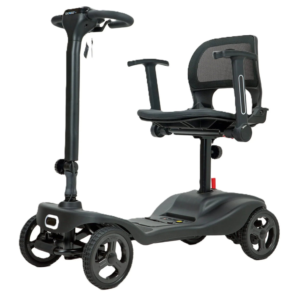 Scooter de mobilité super léger et portable Pride MG Lite 4 MPH à 4 roues, pour coffre de voiture